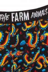 Farm Animals Dragon Desenli Boxer thumbnail 3