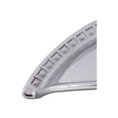 Tas Çanak Mobilya Dolap Kulp Desenli 64 mm Krom thumbnail 5