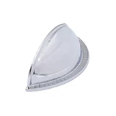 Tas Çanak Mobilya Dolap Kulp Desenli 64 mm Krom thumbnail 2