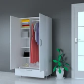 90cm 2Kapaklı Gardrop Byz thumbnail 4