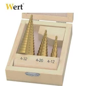 Wert W3500 3lü Kademeli Saç Delme Seti thumbnail 2