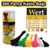 Wert W2430 Kablo Bağı Seti 300 Parça thumbnail 2