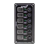 Remkay 12V İzoleli Dikey Switch Panel  6lı thumbnail 4