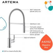 Artema Maestro Pro Eviye Bataryası A42152 thumbnail 3