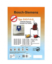 BOSCH SİEMENS PROFİLO YATIK SÜPÜRGE TORBASI (5 ADET) thumbnail 1