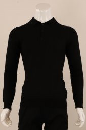 Slim Fit Yünlü Düğmeli Triko thumbnail 2