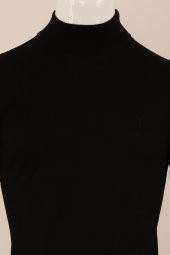 Slim Fit Yünlü Boğazlı Triko thumbnail 3