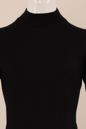 Slim Fit Yünlü Boğazlı Triko thumbnail 5
