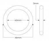 O-Ring Conta 40x46x3 mm 1 Adet thumbnail 2