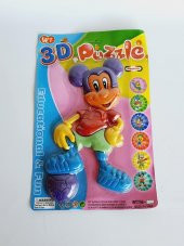 3D Eğitici Magnet Puzzle 23cm (Fare) thumbnail 2