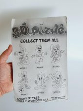 3D Eğitici Magnet Puzzle 23cm (Fare) thumbnail 6