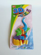 3D Eğitici Magnet Puzzle 23cm (Fil) thumbnail 2