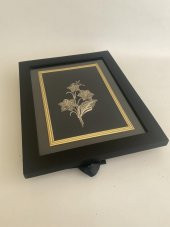 El İşçilikli Telkari Çiçek Tablo 35x27 cm thumbnail 2