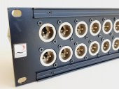 Argosy 32 Port Erkek Xlr Patchbay Panel DP-00-0032 thumbnail 2