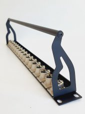 Argosy 16 Port Erkek Xlr Patchbay Panel DP-00-0016 thumbnail 6