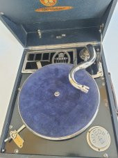 Odeon Orator Antika Çanta Gramofon 085 (EKSİK) thumbnail 7