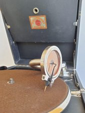 Polyphon Musik Antika Çanta Gramofon 080 thumbnail 6