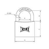 KALE 30 MM SARI ASMA KILIT thumbnail 2