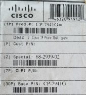 Cisco CP-7941G IP Telefon (Eksik Parçalı) thumbnail 8