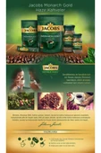 Jacobs Monarch Gold Kahve 200 gr Eko Paket thumbnail 2