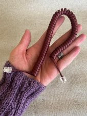 Spiralli Telefon Ahize Kablosu 2 Metre Bordo thumbnail 3