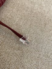 Spiralli Telefon Ahize Kablosu 2 Metre Bordo thumbnail 5