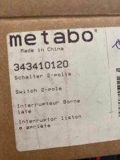 Metabo 2 Kutuplu Şalter Anahtar 343410120 thumbnail 7