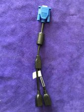 Intermec VE011-2017 CV30 Çift USB Breakout Kablo thumbnail 3