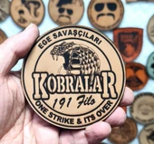 191 FİLO EGE SAVAŞÇILARI  Deri PEÇ - Arma - Askeri Patch thumbnail 2
