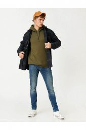 Erkek Jean Pantolon Orta Indigo 2kam43263ld thumbnail 1