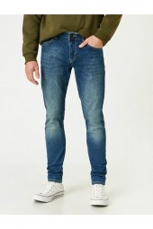 Erkek Jean Pantolon Orta Indigo 2kam43263ld thumbnail 7