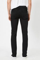 Erkek Jean Pantolon Siyah thumbnail 4