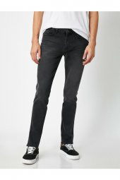 Erkek Gri Jeans 1KAM43749LD thumbnail 3