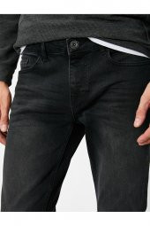 Erkek Gri Jeans 1KAM43749LD thumbnail 10
