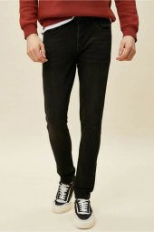 Erkek Jean Pantolon Siyah thumbnail 3