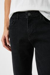 Erkek Jean Pantolon Siyah thumbnail 5