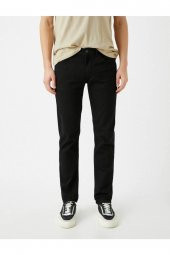 Erkek Jean Pantolon Siyah thumbnail 3