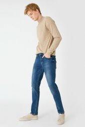 Erkek Orta İndigo Jeans 1KAM45018LD thumbnail 2