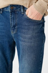 Erkek Orta İndigo Jeans 1KAM45018LD thumbnail 10