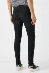 Erkek Jean Pantolon Siyah thumbnail 3
