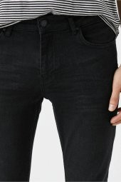 Erkek Jean Pantolon Siyah thumbnail 4