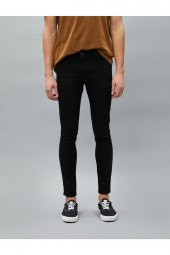 Erkek Siyah Jean Pantolon thumbnail 8