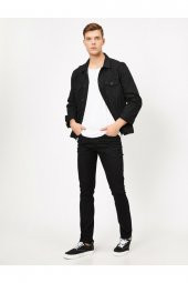Erkek Siyah Jeans thumbnail 6