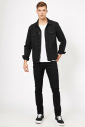 Erkek Siyah Jeans thumbnail 7