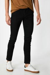 Erkek Siyah Jeans 0YAM43592MD thumbnail 3