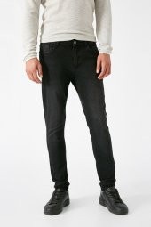 Erkek Siyah Jeans 1KAM43157YD thumbnail 3