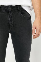 Erkek Siyah Jean 0YAM43211MD thumbnail 7