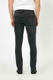 Erkek Siyah Jean 0YAM43211MD thumbnail 6