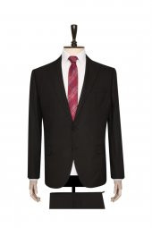 Siyah Slim Fit Takım Elbise thumbnail 2