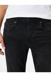 Erkek Siyah Pantolon 0YAM43187LD thumbnail 5